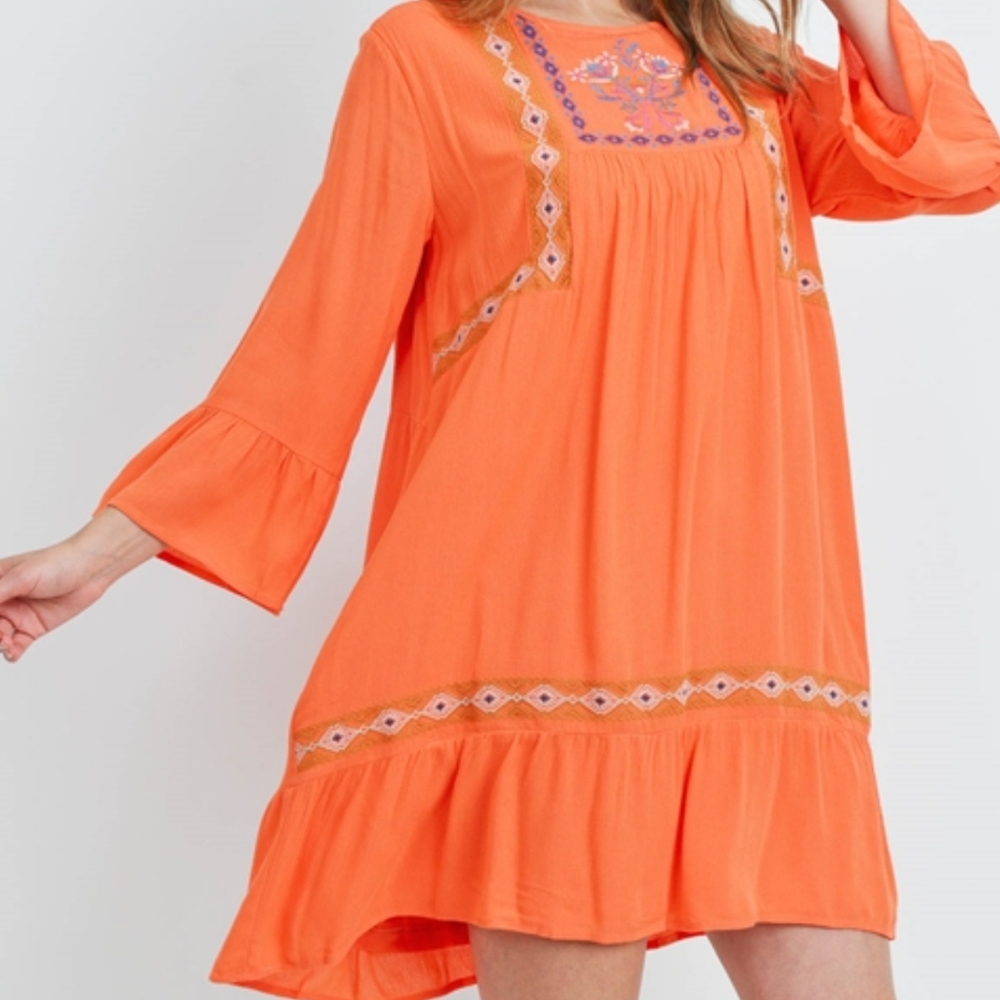 Embroidered Dress